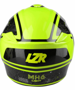 Alternative view of Marushin Systemhelme MH-6 light black / fluo gelb