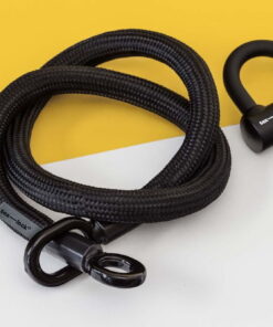 tex-lock eyelet S schwarz (Länge 80 cm) incl. Mini-Bügelschloss