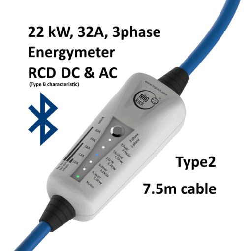NRGkick RCD (DC & AC), 3phases, Bluetooth