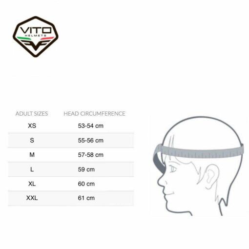 Helm Vito Jet Moda – Bild 2