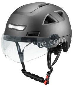 Helm Vito E-light Mit Visier Matt Schwarz (Speed Pedelec)