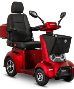 Maximus MX4-6 Li in Rot: Hochwertiger Elektromobil mit 6 km/h Geschwindigkeit
