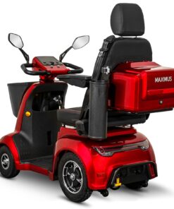 Alternative view of Maximus MX4-6 Li in Rot: Hochwertiger Elektromobil mit 6 km/h Geschwindigkeit