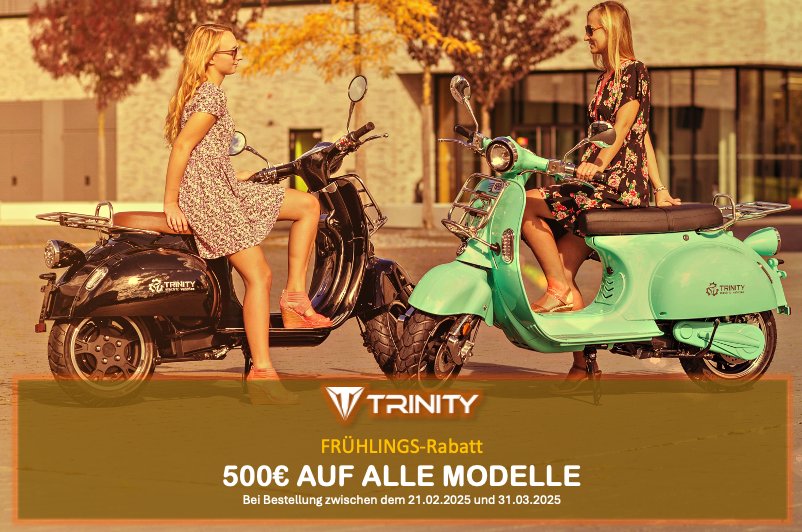 TRINITY Frühlingsangebote - TRANKVILE electric vehicles