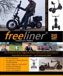 Alternative view of Freeliner EVO III Air 20km/h , 26 Ah Akku + Extras