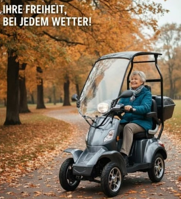 Elektromobil VITA CARE 4000 Li, Lithium, Dach, 25 km/h – Bild 3