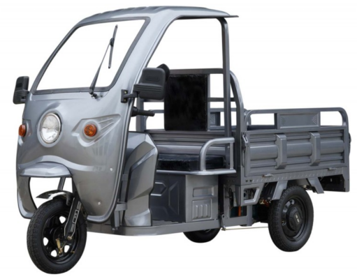 Elektro-Lastendreirad "Cargo Cruiser Dach" 25/45 km/h, 72V/65 Ah Blei-Gel-Akku